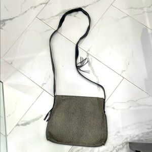 Handcrafted stingray-look messenger bag